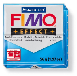 Fimo Effect translucent blauw - 374