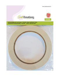 CraftEmotions Dubbelzijdig klevend tape 3 mm