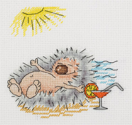 Borduurpakket Summer Hedgehog - PANNA
