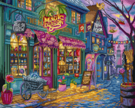 Borduurpakket - The Magic Dragon Shop - Leti Stitch