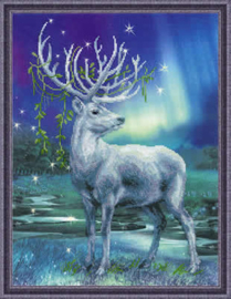 Borduurpakket white stag - riolis