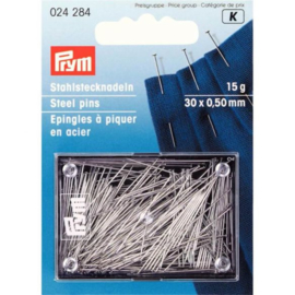 Prym Spelden Staal 0.50x30mm Zilver - Zonder Kop