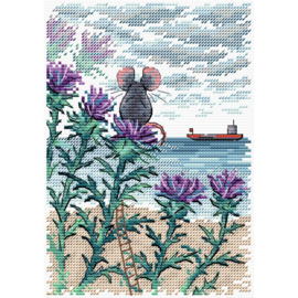 Borduurpakket - A Piece Of The Sea - Mp Studia
