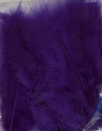 Marabou veren paars