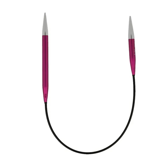 Knitpro - Zing - Rondbreinaalden - 25cm - 5.00mm