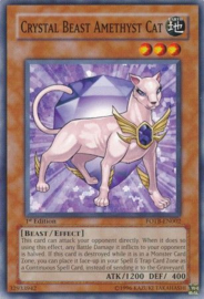Crystal Beast Amethyst Cat - fotb-en002