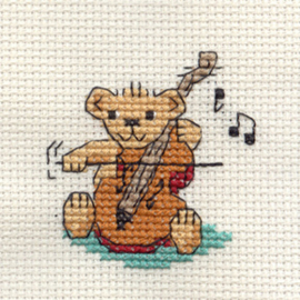 Borduurpakket String Quartet Teddy - Mouseloft