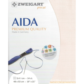 Zweigart - Aida Stof - Kleur 4110 - 48x53cm - 14 Count