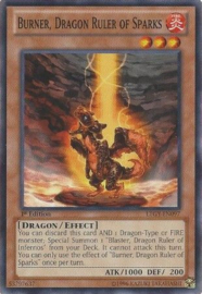 Burner, Dragon Ruler of Sparks - ltgy-en097
