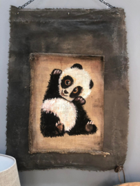 kalkverfdoek kids panda