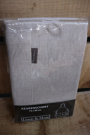 keukenschort linnenlook