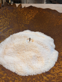 Kaarsenzand wit 650g