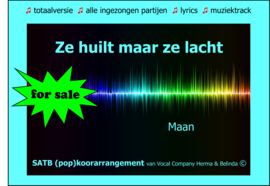 Ze huilt maar ze lacht (koorarrangement)
