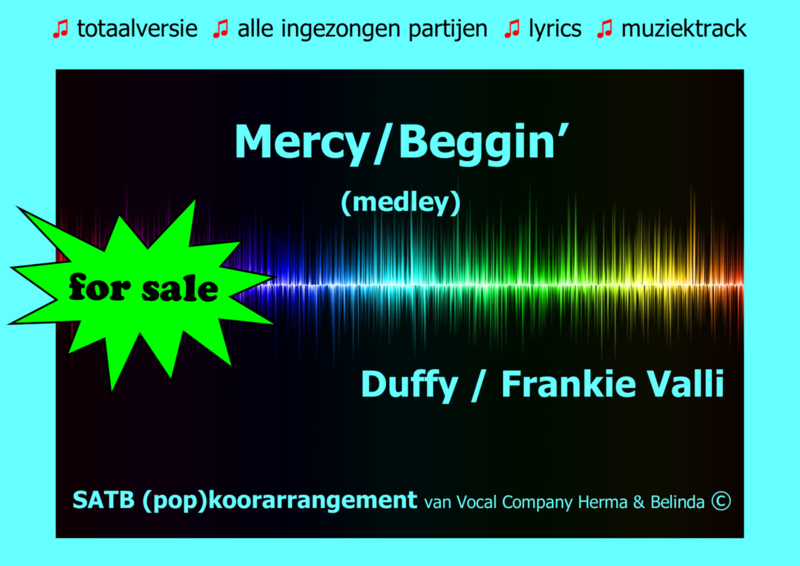 Mercy-Beggin MEDLEY (koorarrangement)