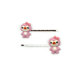 Penguin Love - Kawaii hairpins