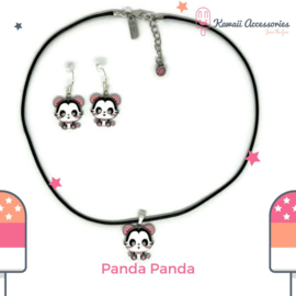 Charming Panda Panda - Kawaii accessories set