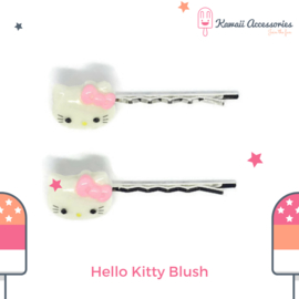Hello Kitty Blush - Kawaii hairpins