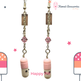 Happy Pill - Kawaii earrings