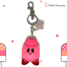 Kirbylicious - Kawaii bagchain/ kawaii keychain