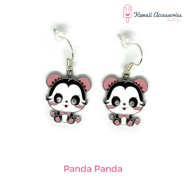 Charming Panda Panda - Kawaii earrings