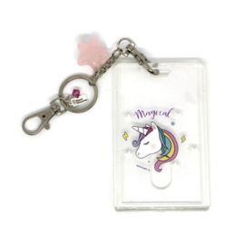 Unicorn Crush ID - Kawaii bagchain/ kawaii keychain / kawaii cardholder