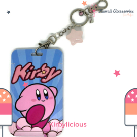 Kirbylicious ID - Kawaii bagchain/ kawaii keychain / kawaii cardholder