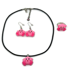 Kirbylicious - Kawaii Sieraden set