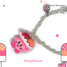 Kirbylicious Charm - Kawaii bracelet