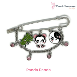 Charming Panda Panda - Kawaii brooch