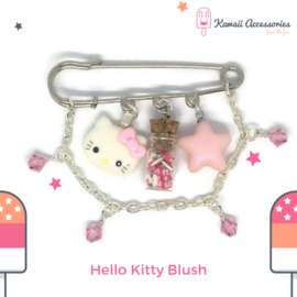 Hello Kitty Blush - Kawaii brooch
