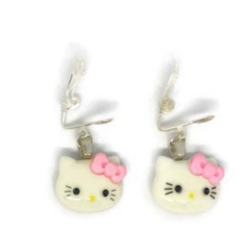 Hello Kitty Blush - Kawaii earrings