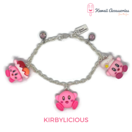 Kirbylicious Charm - Kawaii bracelet
