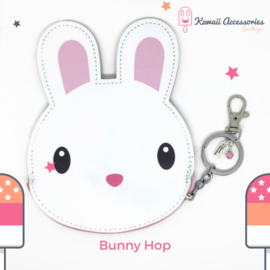 Bunny Hop Face - Kawaii wallet/ kawaii coinpurse