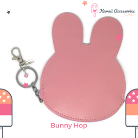 Bunny Hop Face - Kawaii wallet/ kawaii coinpurse