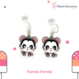 Charming Panda Panda - Kawaii oorbellen
