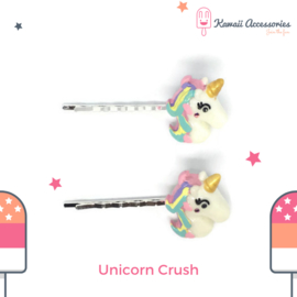 Unicorn Crush - Kawaii hairpins