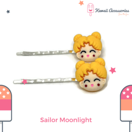 Sailor Moonlight - Kawaii hairpins