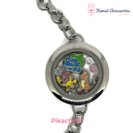 Pikachew Locket - Kawaii bracelet