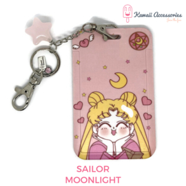Sailor Moonlight ID - Kawaii bagchain/ kawaii keychain / kawaii cardholder