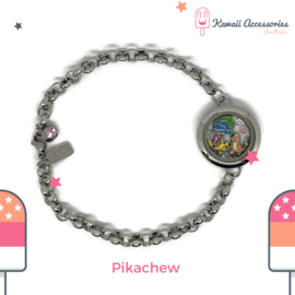 Pikachew Locket - Kawaii bracelet