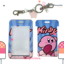 Kirbylicious ID - Kawaii bagchain/ kawaii keychain / kawaii cardholder