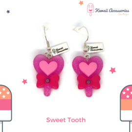 Sweet Tooth Lollipop - Kawaii  earrings
