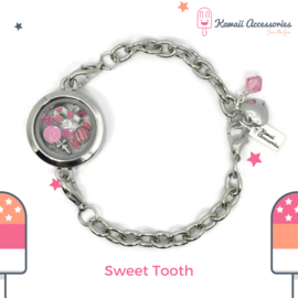 Sweet Tooth Locket - Kawaii bracelet