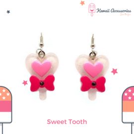 Sweet Tooth Lollipop - Kawaii  earrings