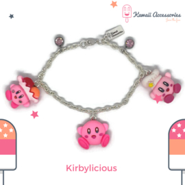 Kirbylicious Charm - Kawaii armband