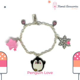 Charming Penguin Charm - Kawaii armband