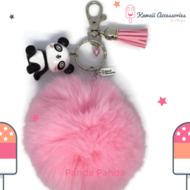 Panda Panda Pompon - Kawaii bagchain / kawaii keychain