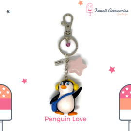 Penguin Love - Kawaii bagchain / kawaii keychain