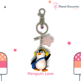 Penguin Love - Kawaii tashanger / kawaii sleutelhanger