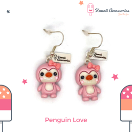 Penguin Love - Kawaii oorbellen